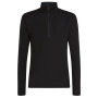 Camiseta funcional de hombre Icebreaker M 175 Everyday LS Half Zip negro Black