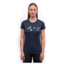 Camiseta funcional de mujer Sensor Merino Active Songbirds