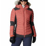 Chaqueta de mujer Columbia Bird Mountain™ Insulated Jkt rosa/negro Dark Coral, Shark