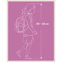 Juego de mochila Baagl Zippy SET 3 Nebe