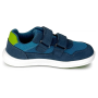 Zapatos barefoot para niños para todo el año Bugga Safi Blue azul/verde modrá