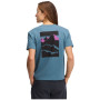 Camiseta de mujer Black Diamond W Mountainscape SS Tee