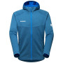 Sudadera de hombre Mammut Nair ML Hooded Jacket Men azul ice melange