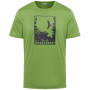 Camiseta de hombre Regatta Fingal Slogan III verde Piquant Green