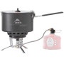 Hornillo MSR WindBurner Group Stove System negro/plata