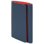 Cartera Pacsafe RFIDSafe Tec Trifold navy/red