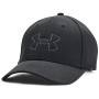 Gorra Under Armour Iso-chill Driver Mesh Adj negro Black / / Pitch Gray