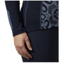 Camiseta funcional de mujer Helly Hansen W Lifa Merino Midw Gra 1/2 Zip