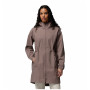 Abrigo de mujer Columbia Weekend Adventure™ II Long Shell marrón Iron