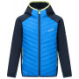 Chaqueta para niños Regatta Junior Andreson Hybrid Nvy/OlympBlu azul oscuro Nvy/OlympBlu