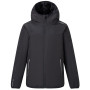 Chaqueta de invierno para niños Regatta Illuma Reflective Jacket Black negro Black