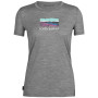 Camiseta de mujer Icebreaker Women Tech Lite II SS Tee Trailhead gris metro hthr