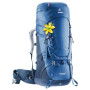 Mochila de mujer Deuter Aircontact 50+10 SL (2020) azul SteelMidnight