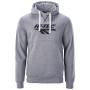 Sudadera de hombre Hi-Tec Hantis II negro/gris Grey Melange
