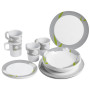 Vajilla Brunner Melamine Set Tulip