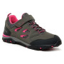 Calzado para niños Regatta Holcombe IEP Low gris/rosa Steel/Tulip