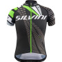 Maillot de ciclismo para niños Silvini Team CD1435 negro Blackgreen