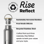 Termo Klean Kanteen Rise Reflect 16oz (w/ Bamboo Cap)