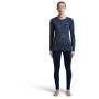 Camiseta funcional de mujer Icebreaker Women M 200 Oasis LS Crewe Moss BloomAOP