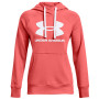 Sudadera de mujer Under Armour Rival Fleece Logo HD naranja Miami//White