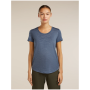 Camiseta funcional de mujer Icebreaker Women Merino 125 Cool-Lite™ Sphere III SS Scoop Tee