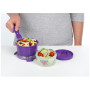 Caja de alimentos Sistema Round Lunch Stack TO GO 965ml