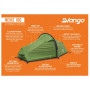 Tienda de campaña de senderismo Vango Nevis 100