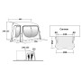 Carpa de autocaravana/furgoneta Outwell Bay 380A