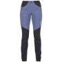 Pantalones de mujer Karpos Rock W Pant azul Vintage Indigo/Black/Hot Coral