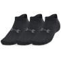Juego de calcetines Under Armour Essential No Show 3pk negro Black / Black / Pitch Gray