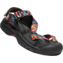Sandalias de mujer Keen Zerraport II negro/rojo ibis rose/black