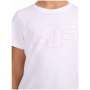 Camiseta para niños 4F Tshirt F3602 White