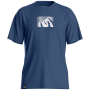 Camiseta funcional de hombre Ortovox 120 Cool Tec Mtn Sun azul Blue Nunatak