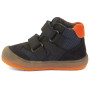 Zapatos barefoot para niños para todo el año Froddo Ollie Lumi Tex Dark Blue