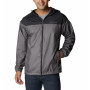 Cortavientos de hombre Columbia Flash Challenger Novelty Windbreaker negro/gris City Grey, Black