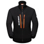 Chaqueta de hombre Mammut Aenergy IN Hybrid Jacket Men negro black/vibrant orange