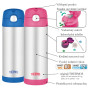 Termo para niños Thermos Funtainer Nerez 470 ml