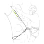 Freno de vía ferrata Petzl Scorpio Vertigo