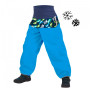 Pantalones con forro polar para bebés Unuo Softshell Sherpa Basic azul claro