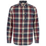 Camisa de hombre Fjällräven Fjällglim Regular Shirt M azul oscuro Dark Navy-Maroon