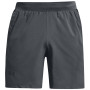 Pantalones cortos de hombre Under Armour Launch 7" Shorts gris Pitch Gray / Black / Reflective