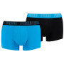 Calzoncillos bóxer para hombre Puma Basic Trunk 2P 2021 azul bright blue