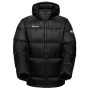 Chaqueta de hombre Mammut Glacier Glow IN Hooded Jacket Men negro black 0001