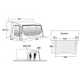Carpa de autocaravana/furgoneta Outwell Tide 500SA