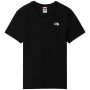 Camiseta de mujer The North Face S/S Simple Dome Tee negro Tnf Black