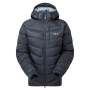 Chaqueta de mujer Rab Glaceon Pro Down Jacket gris oscuro