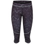Mallas de tres cuartos para mujer Hannah Relay negro anthracite (gray)