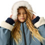 Abrigo impermeable para niños Regatta Junior Waterproof Changing Robe Pro Grey Mirage