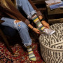 Calcetines de mujer Darn Tough Mystic Stripe Crew
