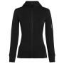 Sudadera funcional de mujer Icebreaker W Mer 260 Quantum IV LS Zip Ho negro Black